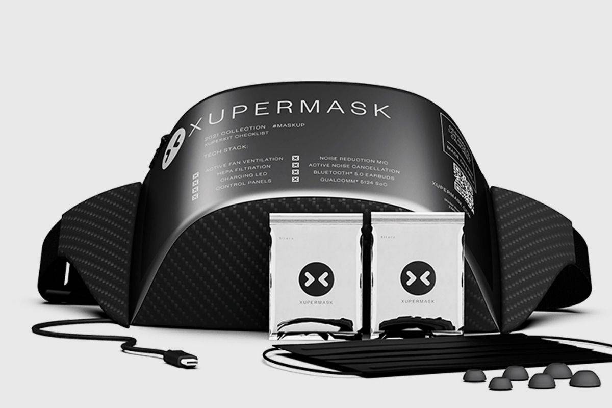 Lanzan Xupermask, un cubrebocas con diseño futurista y luces LED