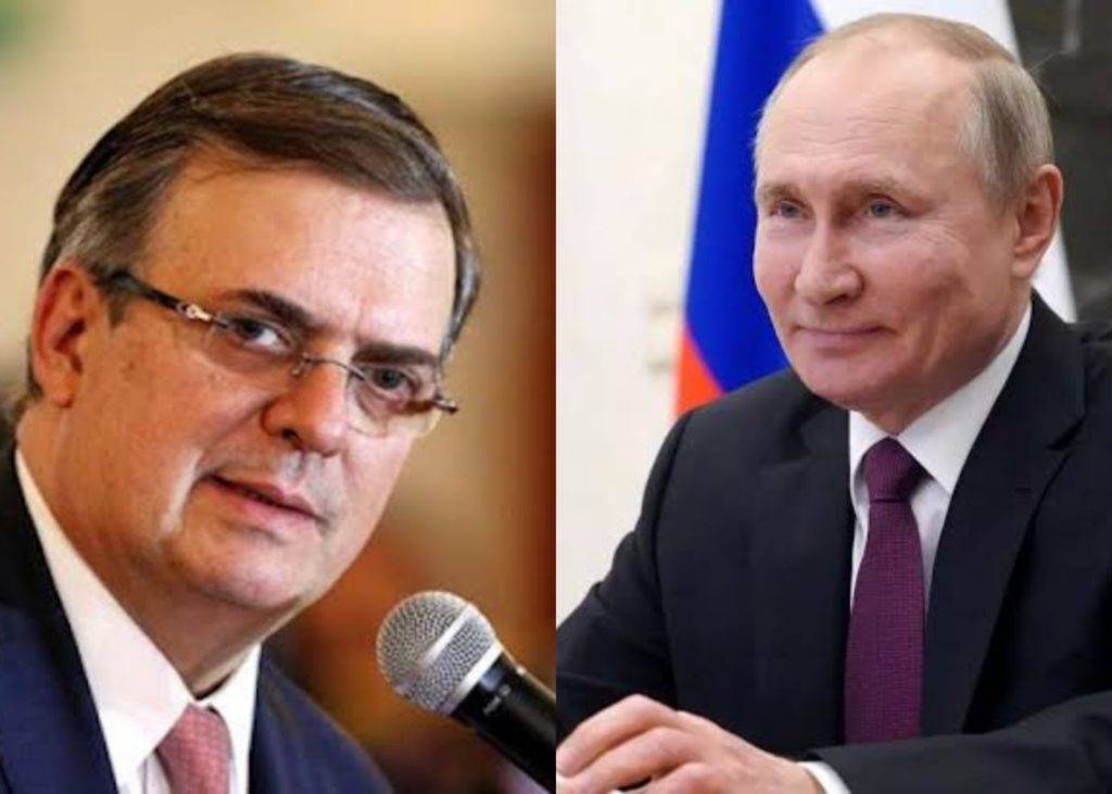 Ebrard pide apoyo a Rusia para conquistar el espacio