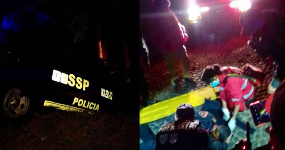 Policía muere atropellado por su propia patrulla en Cuajimalpa 