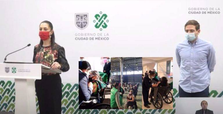 Adultos mayores que no se vacunaron deberán registrarse en Locatel: Sheinbaum