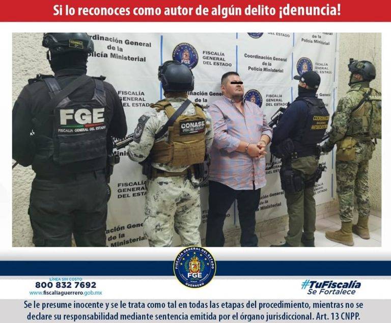 Detienen a Héctor "N", vinculado a la desaparición de los 43