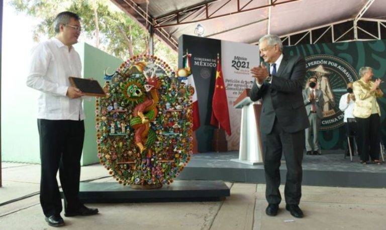 AMLO pide perdón a la comunidad China en México por masacre en 1911