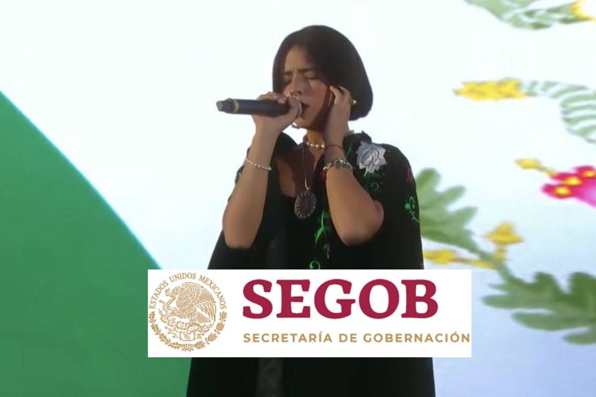 Ángela Aguilar no será sancionada por Segob por su interpretación del Himno Nacional