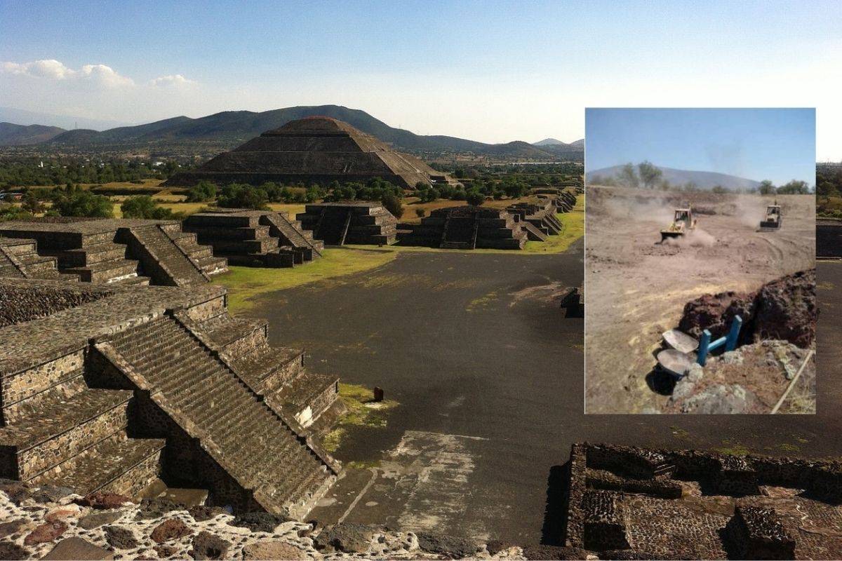 Teotihuacán en peligro por construcción irregular