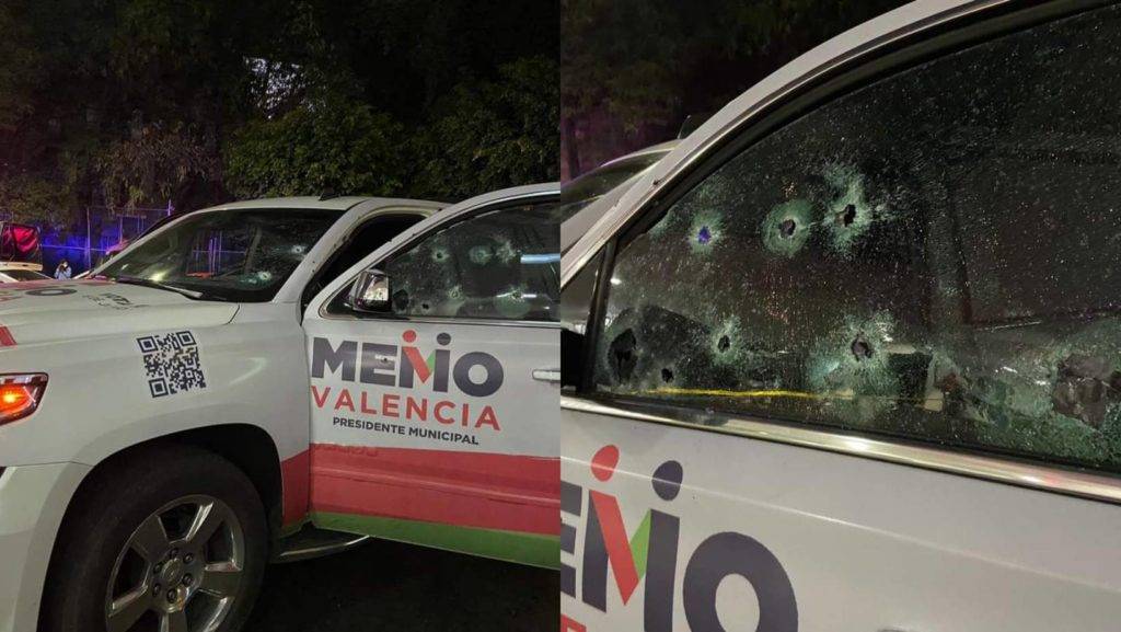 Balean camioneta de candidato del PRI a presidencia municipal de Morelia