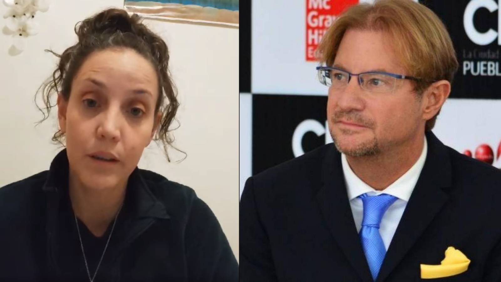 Mariana Peñalva acusó a Andrés Roemer de violación
