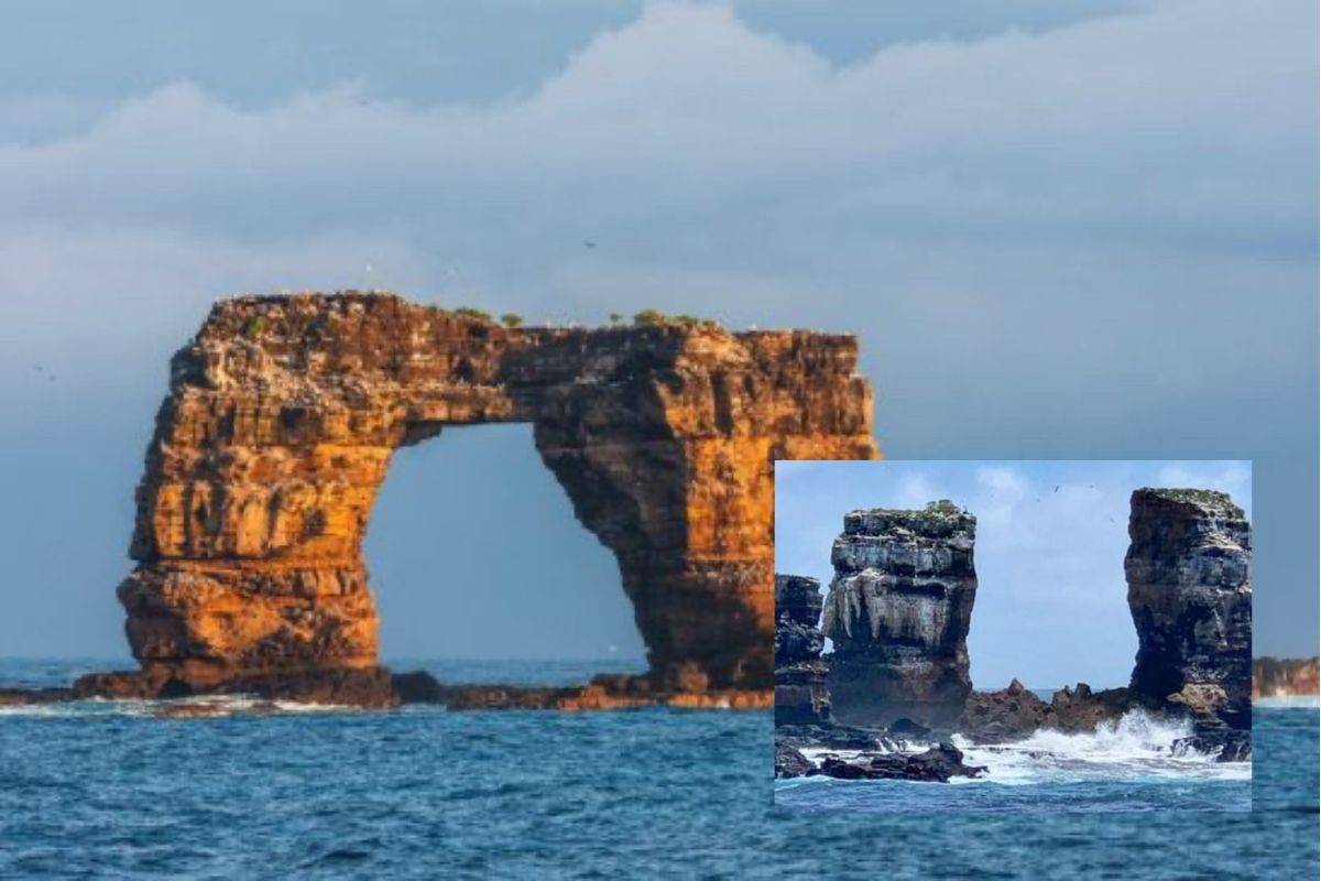Colapsa el Arco de Darwin en las islas Galápagos, ¿por qué se derrumbó?