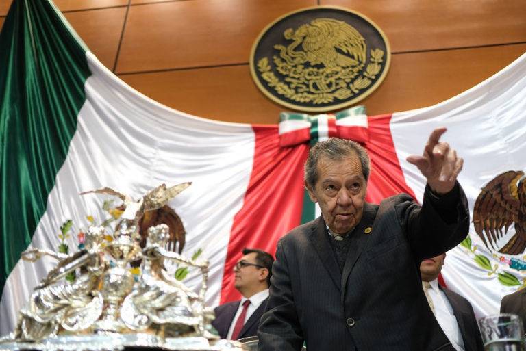 Muñoz Ledo se queda sin “hueso” y despotrica contra AMLO