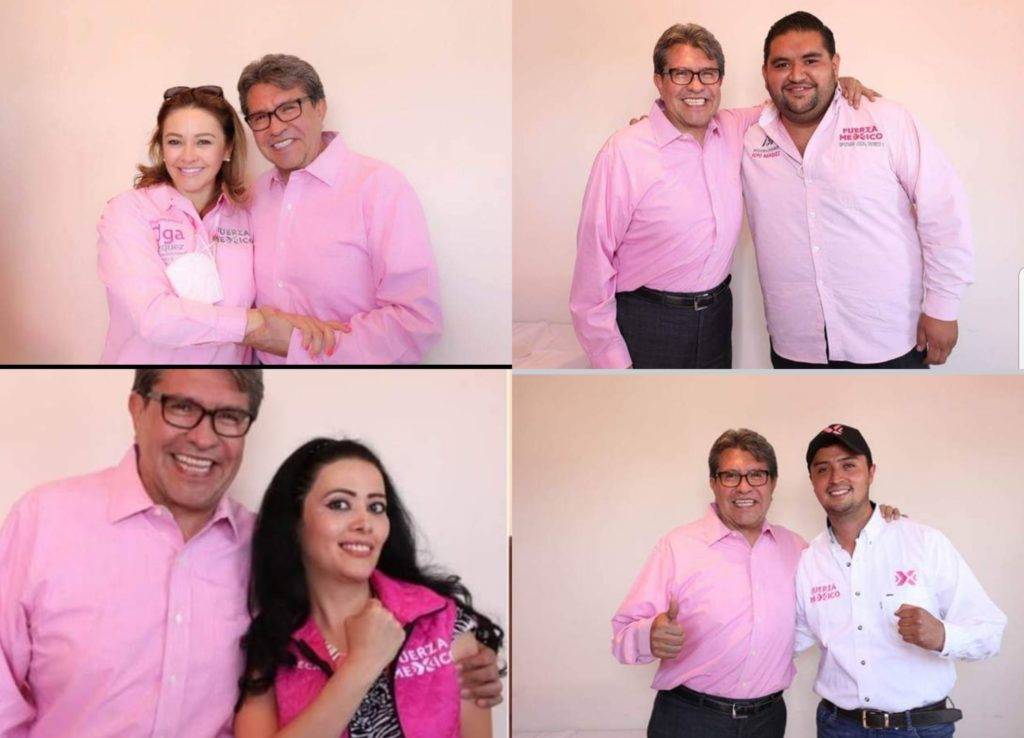 Miembros de Morena consideran poco ético que el senador de Morena, Ricardo Monreal apoye a candidatos de Fuerza México.