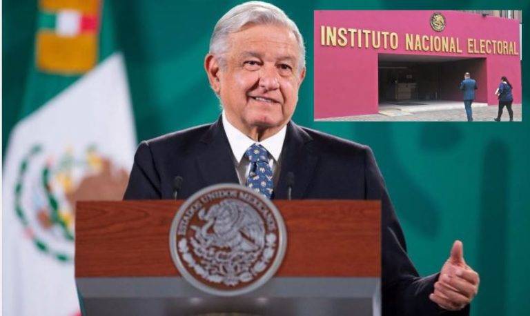 El INE es un fracaso: AMLO; urge renovar el sistema electoral