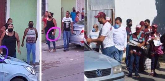 Atacan con ácido a dos candidatos de Morena en Cd. Del Carmen, Campeche