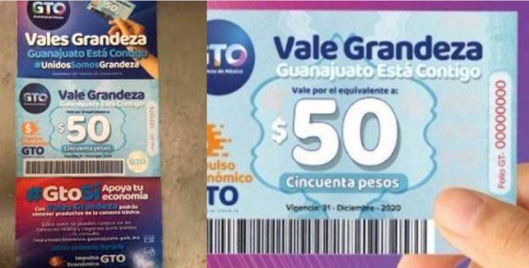 Guanajuato reconoce que reparte vales, pero dice que son por la pandemia