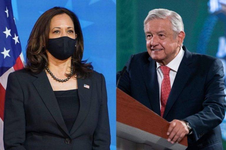 Firmará AMLO acuerdo migratorio con Kamala Harris