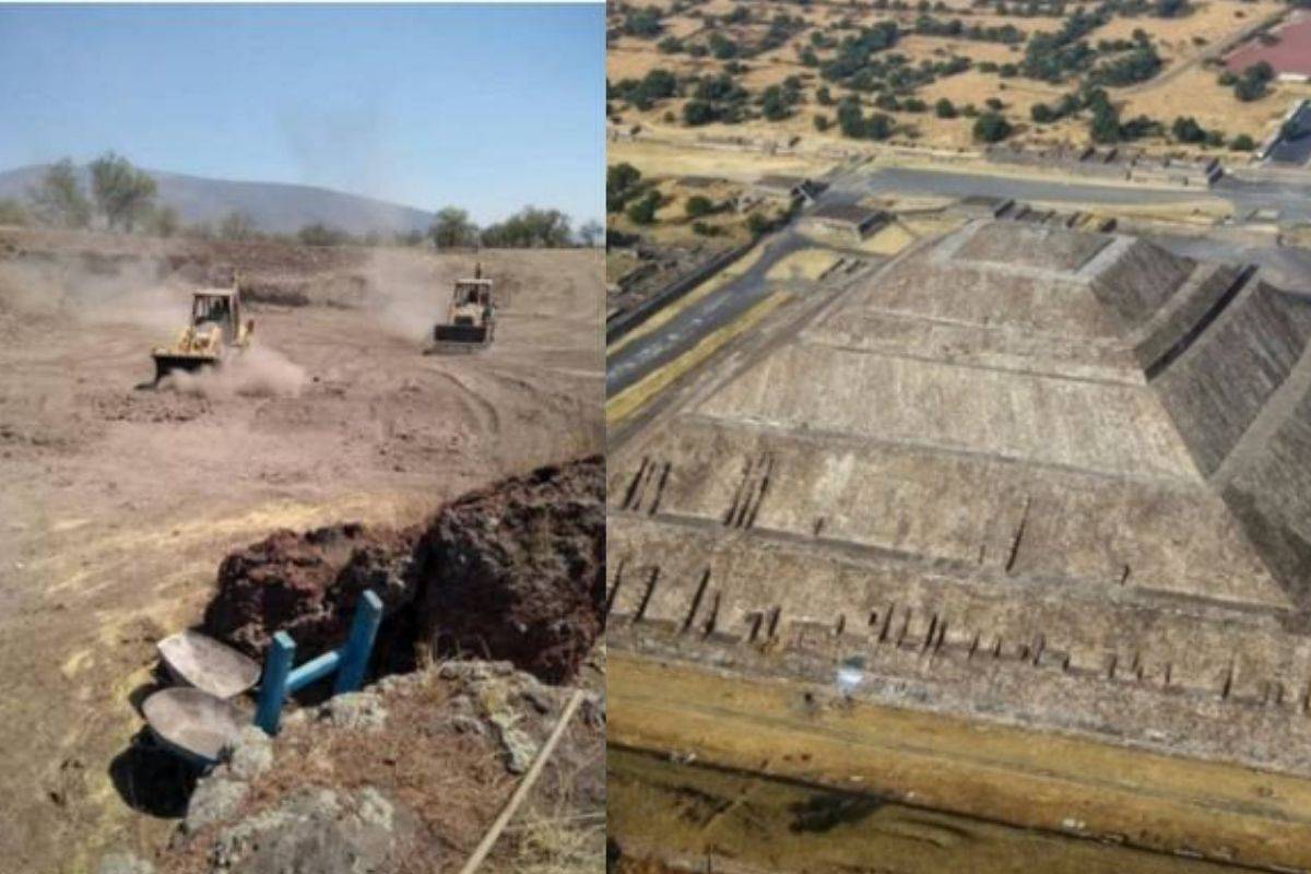 FGR decomisa terreno en Teotihuacan por construcción ilegal