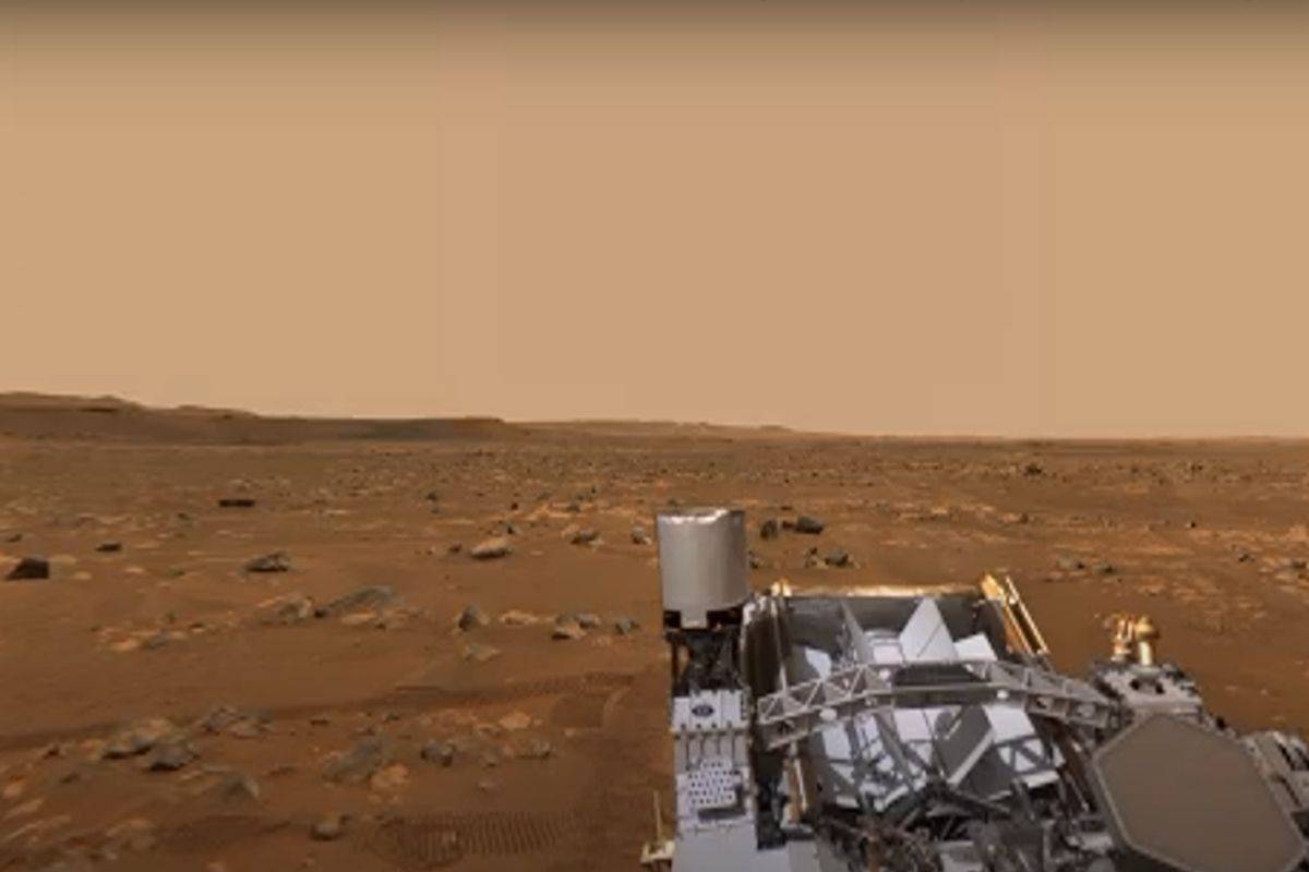 La NASa comparte el primer video 360º de Marte