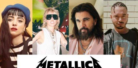 Metallica lanzará una nueva edición de The Black Album con J Balvin, Monas Laferte y Miley Cyrus