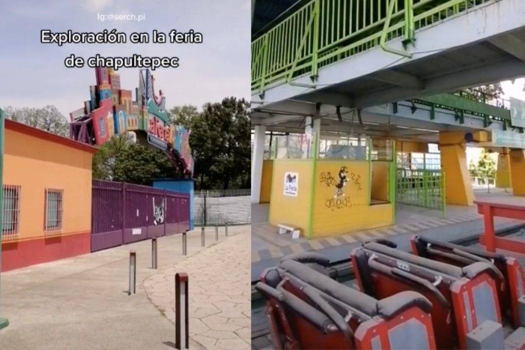 ¡Terrorífico! Así luce la Feria de Chapultepec a mas de un año de su cierre