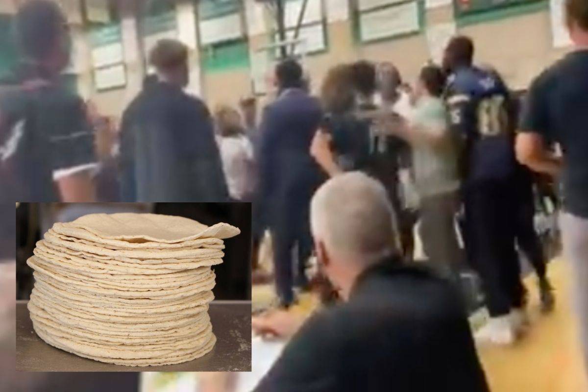 Lanzan tortillas a equipo de alumnos latinos durante partido de basquetbol en secundaria de EU