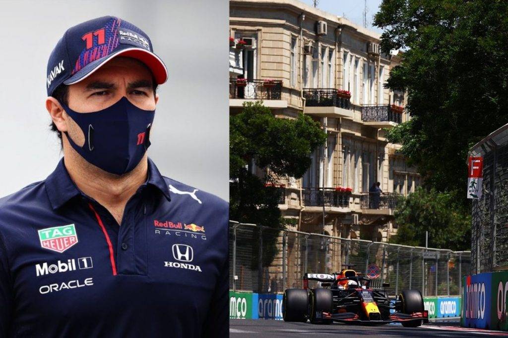 Checo Pérez consigue el primer lugar en la segunda carrera de practica del GP de Azerbaiyán