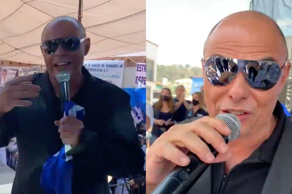 Claudio Yarto de Caló rapea contra Morena en evento de PRIANRD