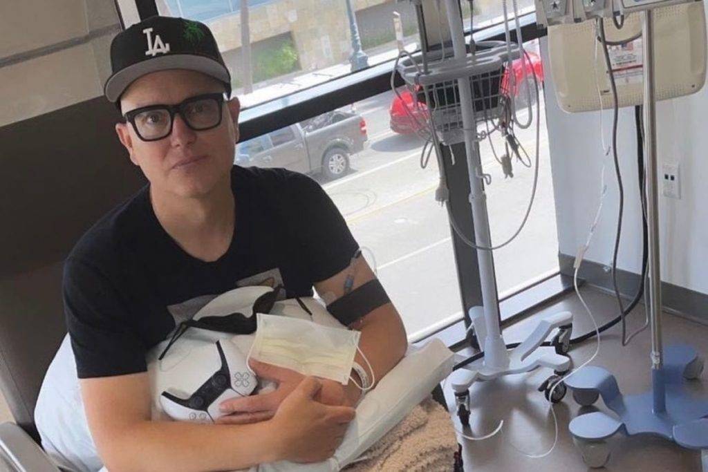Mark Hoppus, líder de Blink-182 revela que tiene cáncer