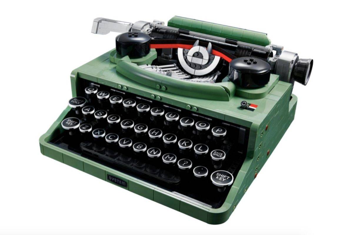 Lego lanzará una máquina de escribir para hacernos viajar en el tiempo