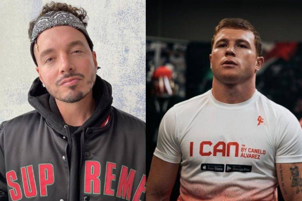 J Balvin retó al Canelo par una pelea y darse ‘unos madrazos’