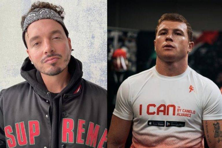 J Balvin retó al Canelo par una pelea y darse ‘unos madrazos’