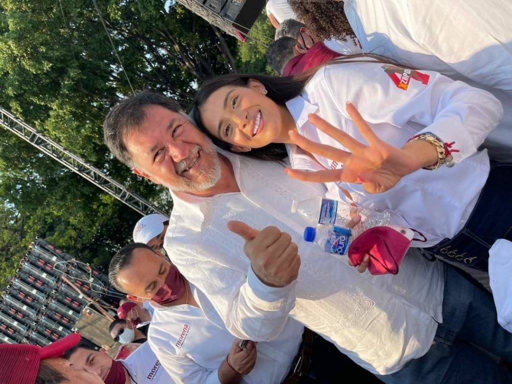 Fernández Noroña pide apoyar a Juncal Solano