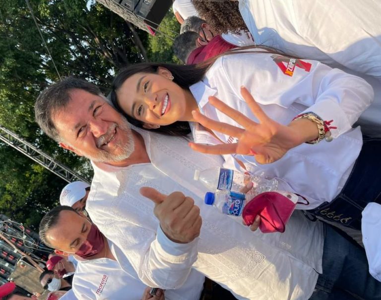 Fernández Noroña pide apoyar a Juncal Solano