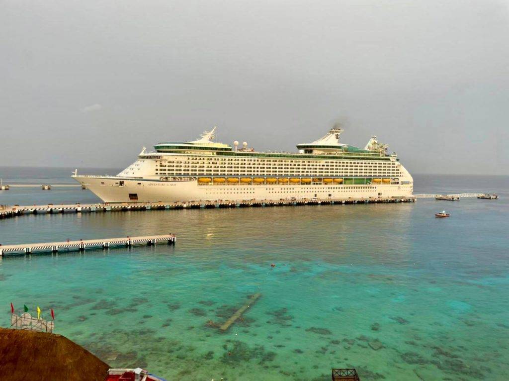 Arriba a Cozumel el primer crucero tras cierre por la pandemia