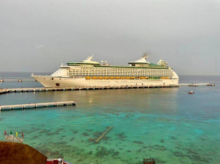 Arriba a Cozumel el primer crucero tras cierre por la pandemia