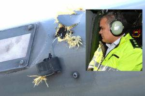 Disparan al helicóptero en que viajaba presidente de Colombia