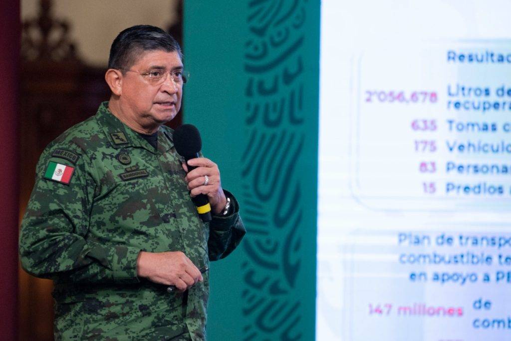 Sedena recuperó más de 2 millones de litros de combustible en un mes