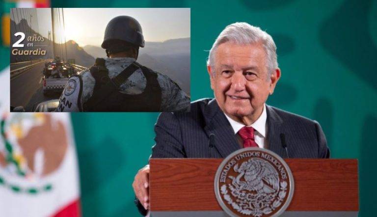 AMLO celebra 2º aniversario de la Guardia Nacional, ya tiene 100 mil elementos