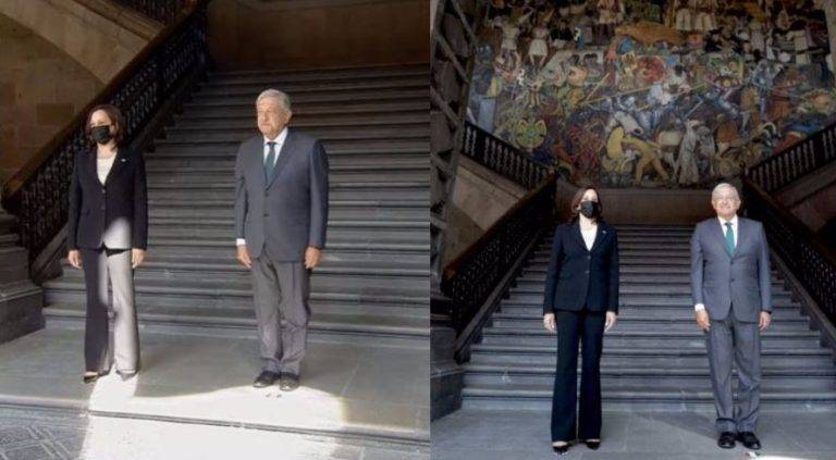 Circulan fotos falsas para atacar a AMLO, lo muestran desalineado