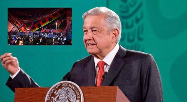 Que se investigue a todos en el caso de la Línea 12 de Metro: AMLO