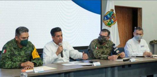 Cabeza de Vaca quiere a la Guardia Nacional en Tamaulipas