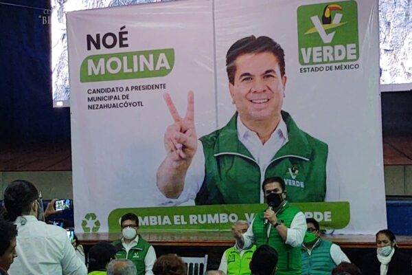 El excandidato del PVEM a la presidencia municipal de Nezahualcóyotl, Noé Molina fue vinculado a proceso por su relación con la Estafa Maestra.