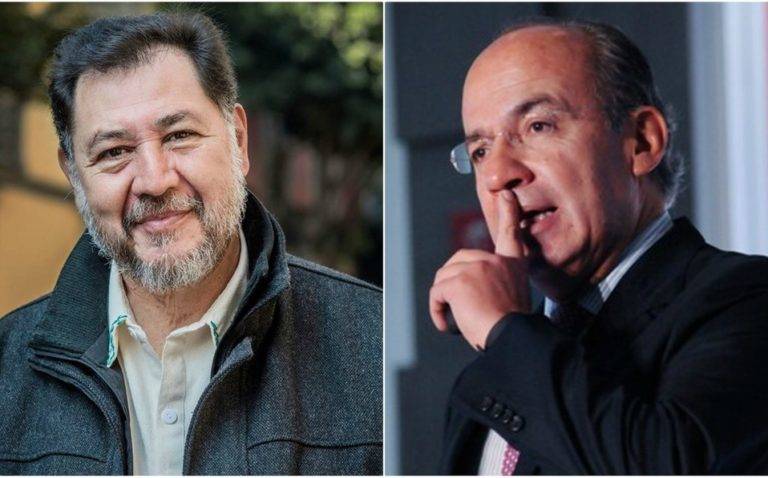 El vicecoordinador del PT en la Cámara de Diputados, Gerardo Fernández Noroña espera que Calderón supere la Covid-19 para que vaya a la cárcel.