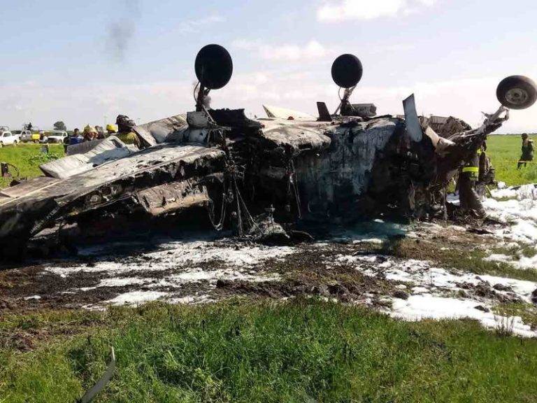 Se desploma avioneta en aeropuerto de Durango