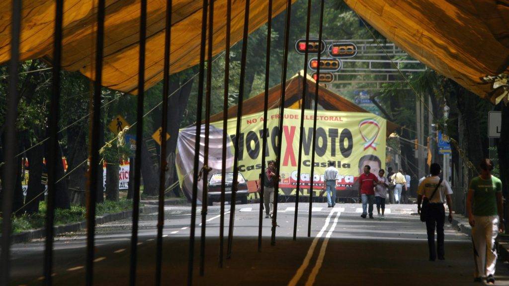 AMLO y la protesta civil pacífica