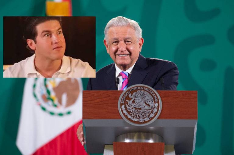 No hay posibilidad de pleito con Samuel García: AMLO