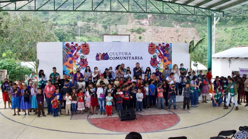 Secretaría de Cultura realiza actividades artísticas en Ayahualtempa