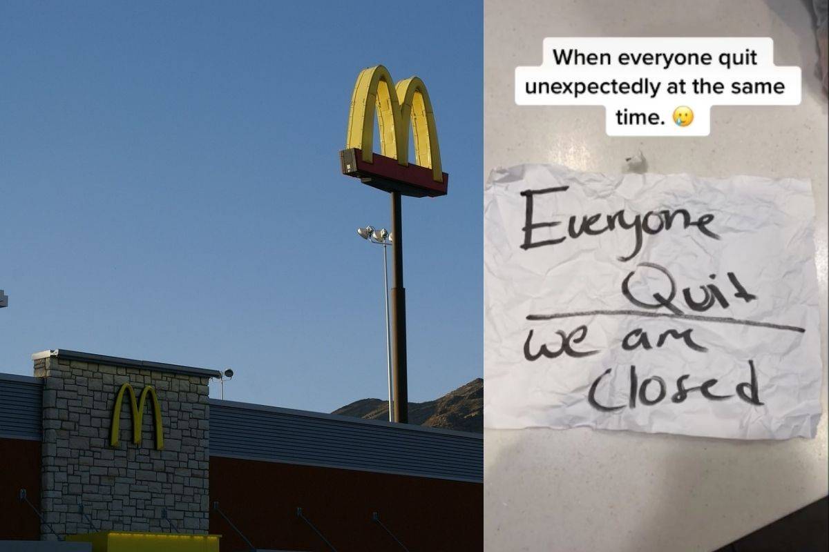 Empleados de un McDonald’s renuncian en plena jornada laboral
