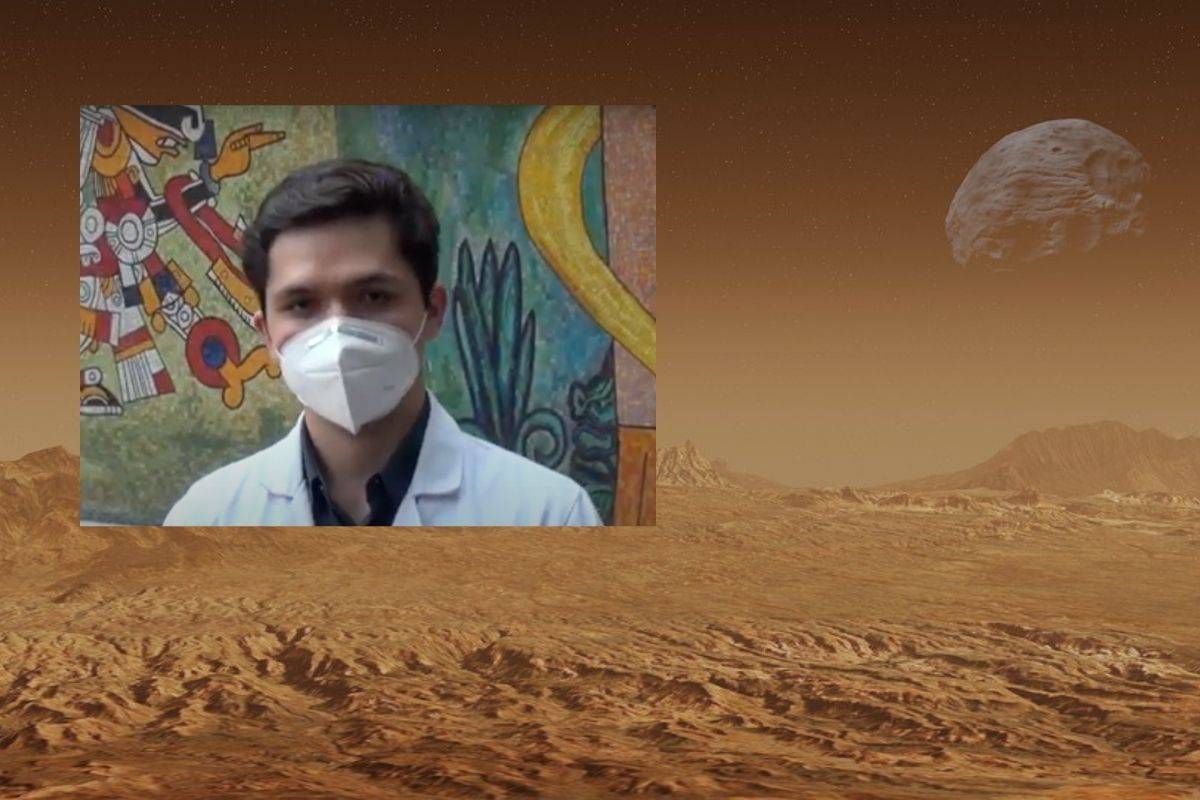 Estudiante mexicano será el primer astronauta análogo en viajar a Marte