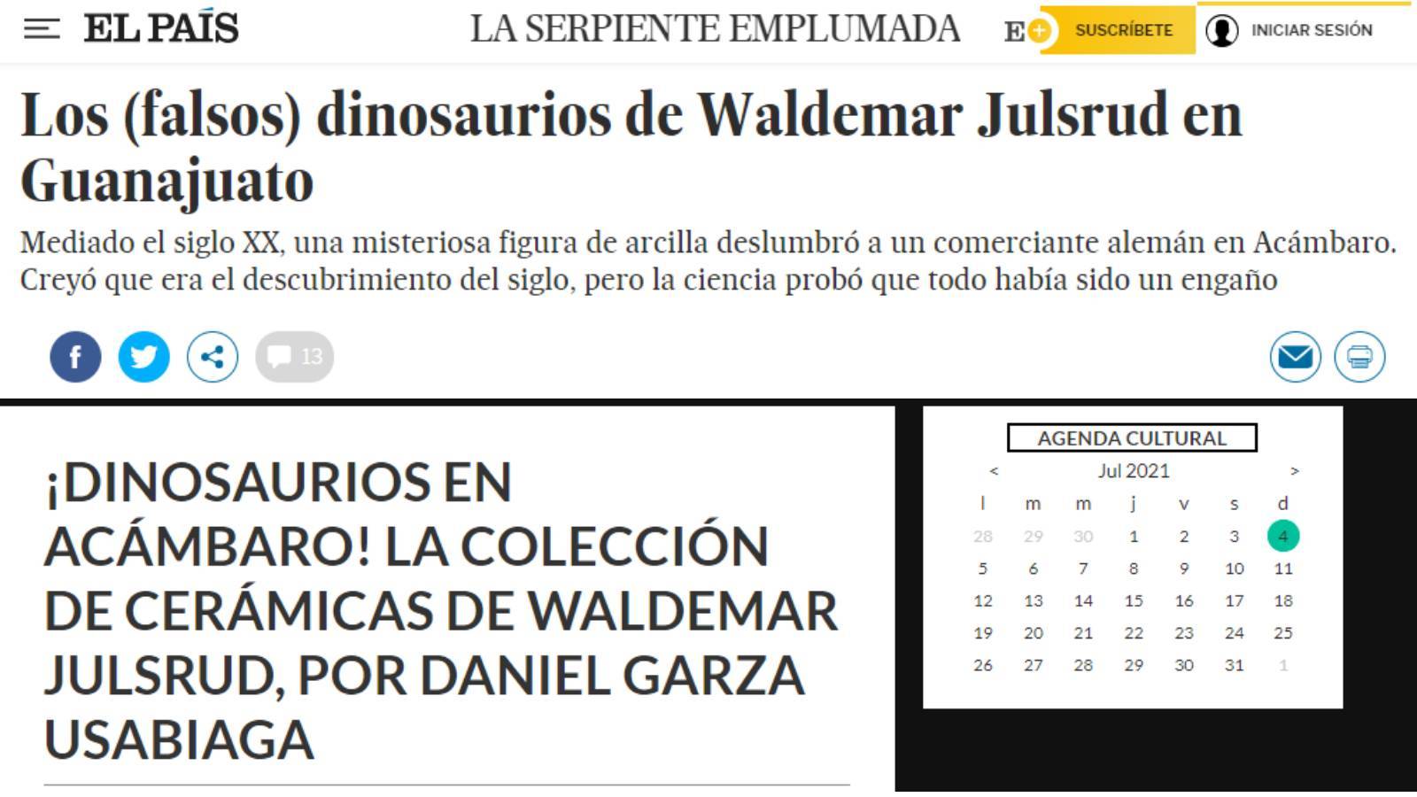Exhiben a El País en redes; publicó un artículo plagiado