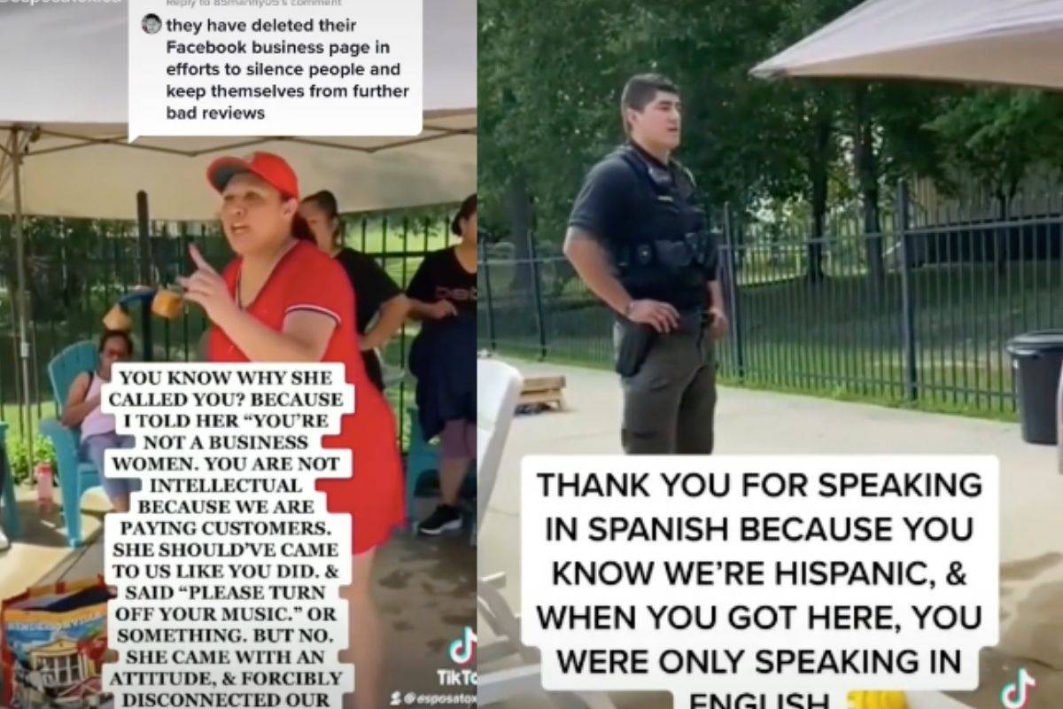 En redes sociales circuló un video que ha causado indignación pues un grupo de latinas, entre ellas varias mexicanas fueron echadas de una piscina publica en Hendersonville, Carolina del Norte