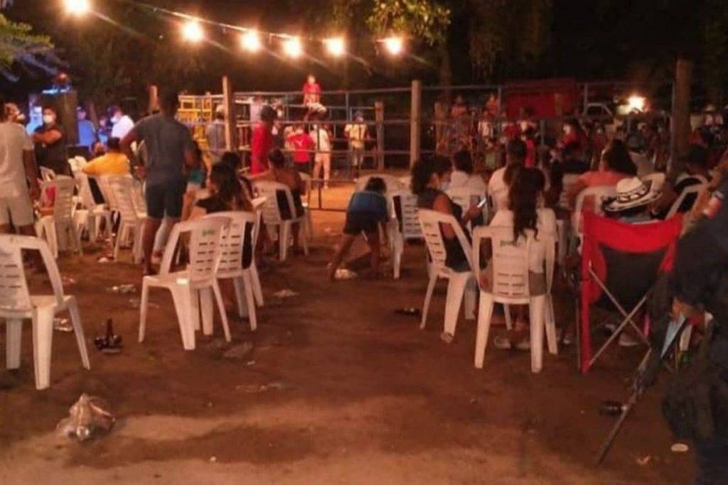 Dispersan a más de 500 personas en un jaripeo en Acapulco