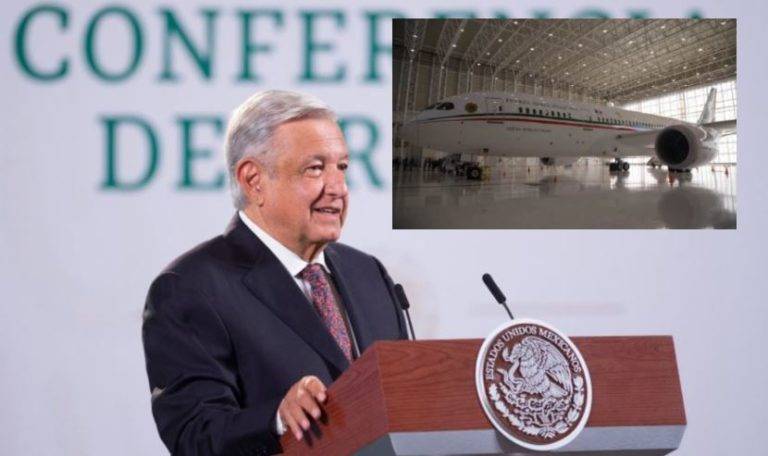 AMLO ofrece el avión presidencial a Delta Airlines para viajes especiales